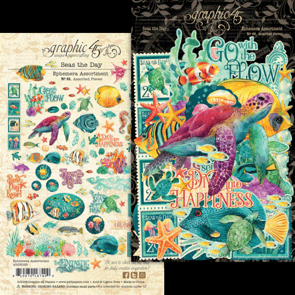 Seas The Day - Ephemera Assortment