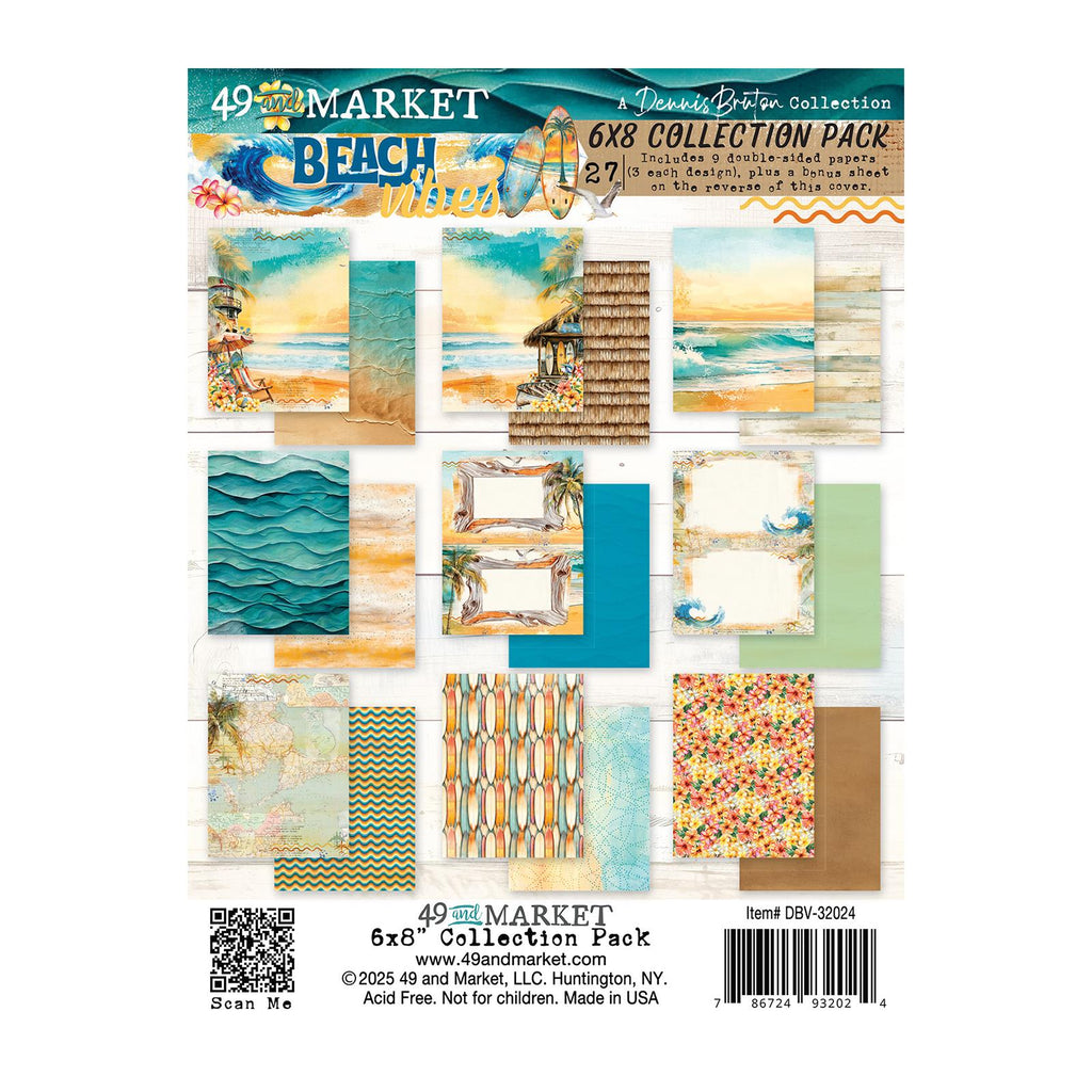 Beach Vibes - 6x8 Collection Pack