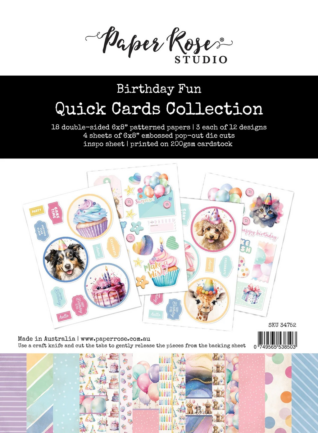 Birthday Fun - Quick Cards Collection