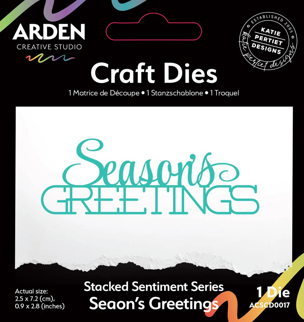 Season's Greetings Die Set