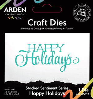 Happy Holidays Die Set