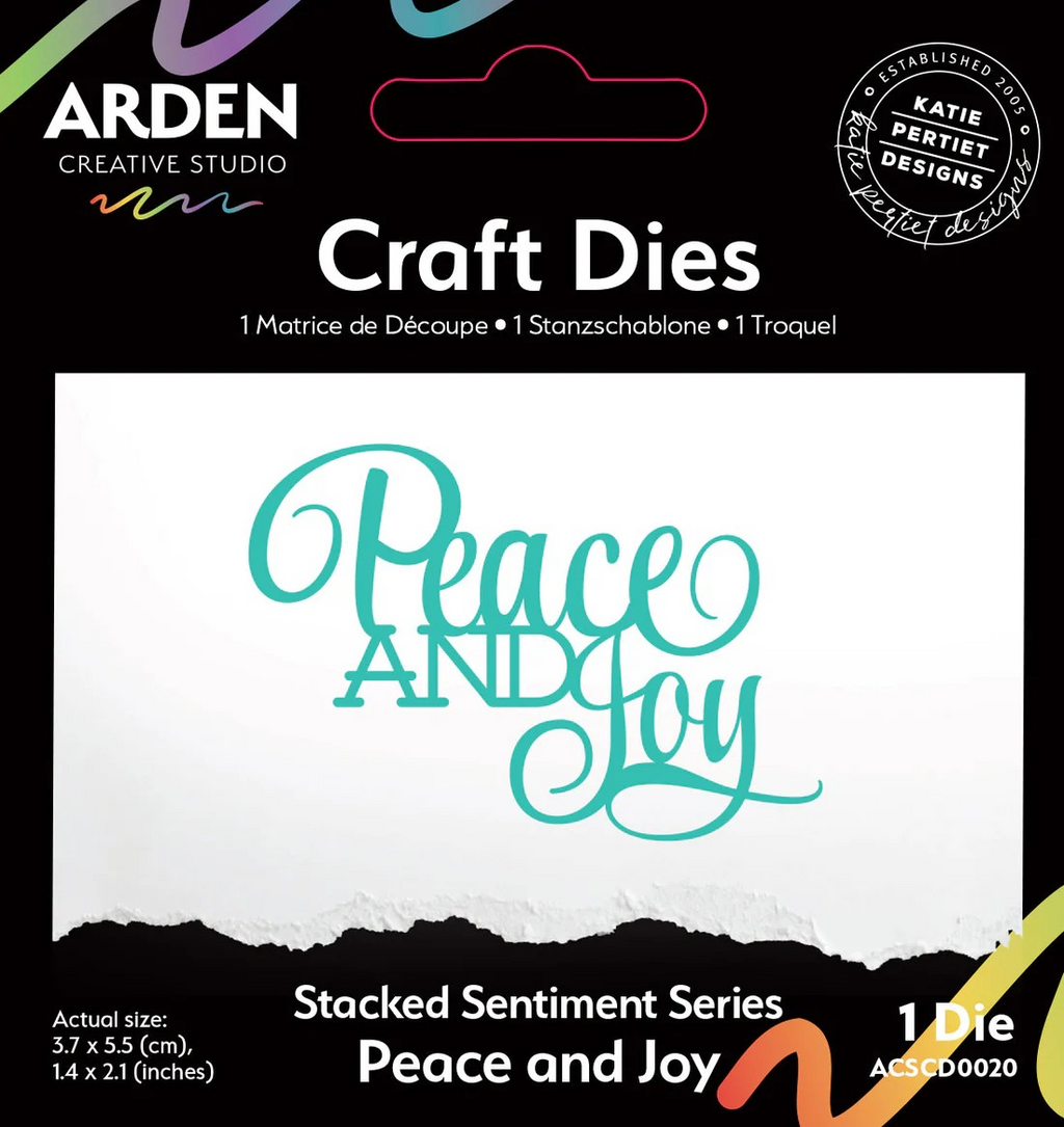 Peace And Joy Die Set