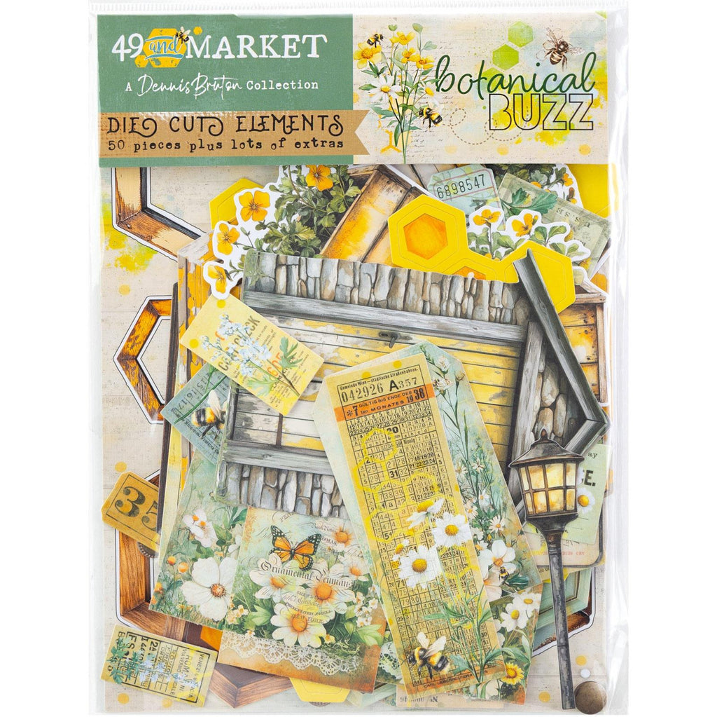 Botanical Buzz - Die Cut Elements