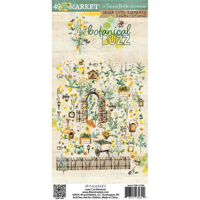 Botanical Buzz - Laser Cut Elements