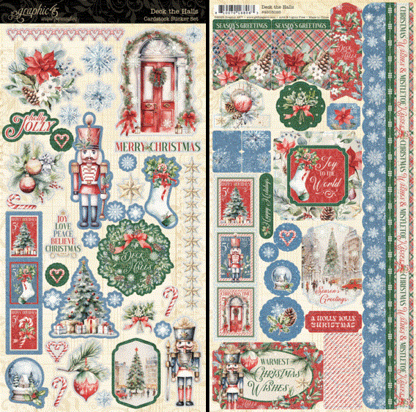 Deck The Halls - Sticker Set