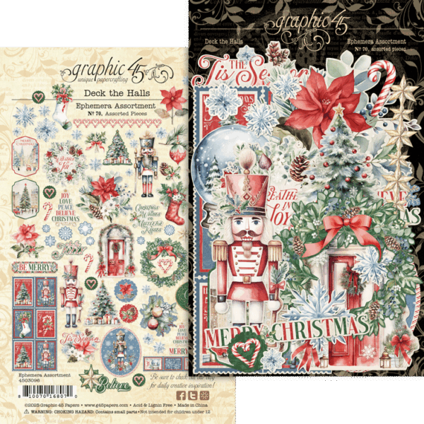 Deck The Halls - Ephemera Assortment