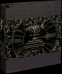 Binder Album With Interactive Pages - Black