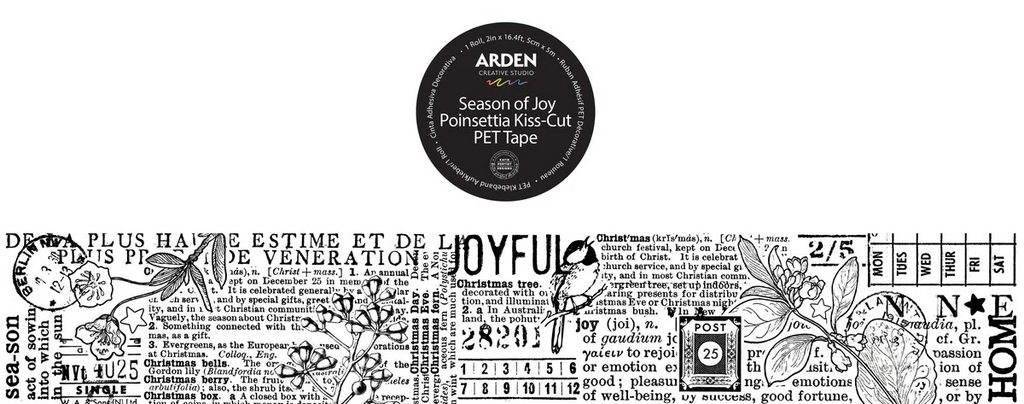 Season Of Joy - Journal Continous PET Tape