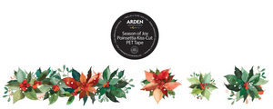 Season Of Joy - Poinsettia Kiss-Cut PET Tape