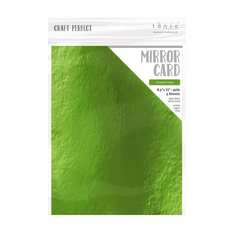 Mirror Card 5 Pack - Emerald Green