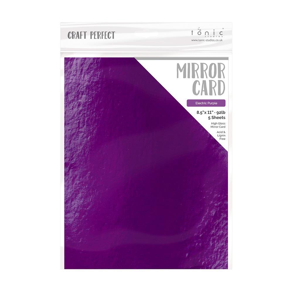 Mirror Card 5 Pack - Electric Purple