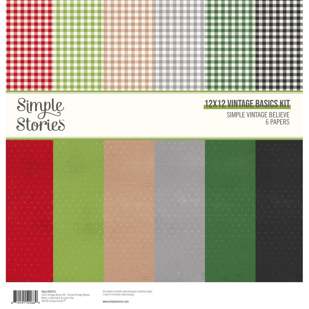 Simple Vintage Believe - Basics Kit