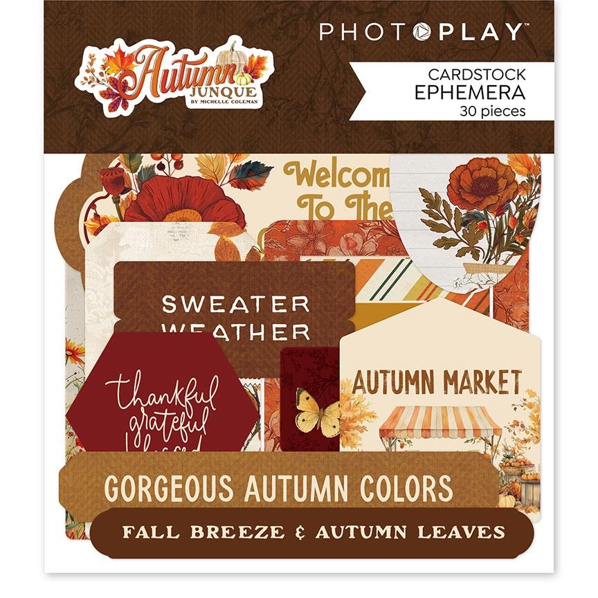 Autumn Junque - Cardstock Ephemera