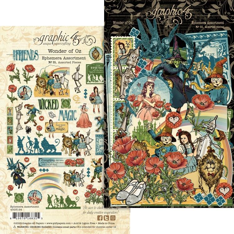 Wonder of Oz - Ephemera Assortment
