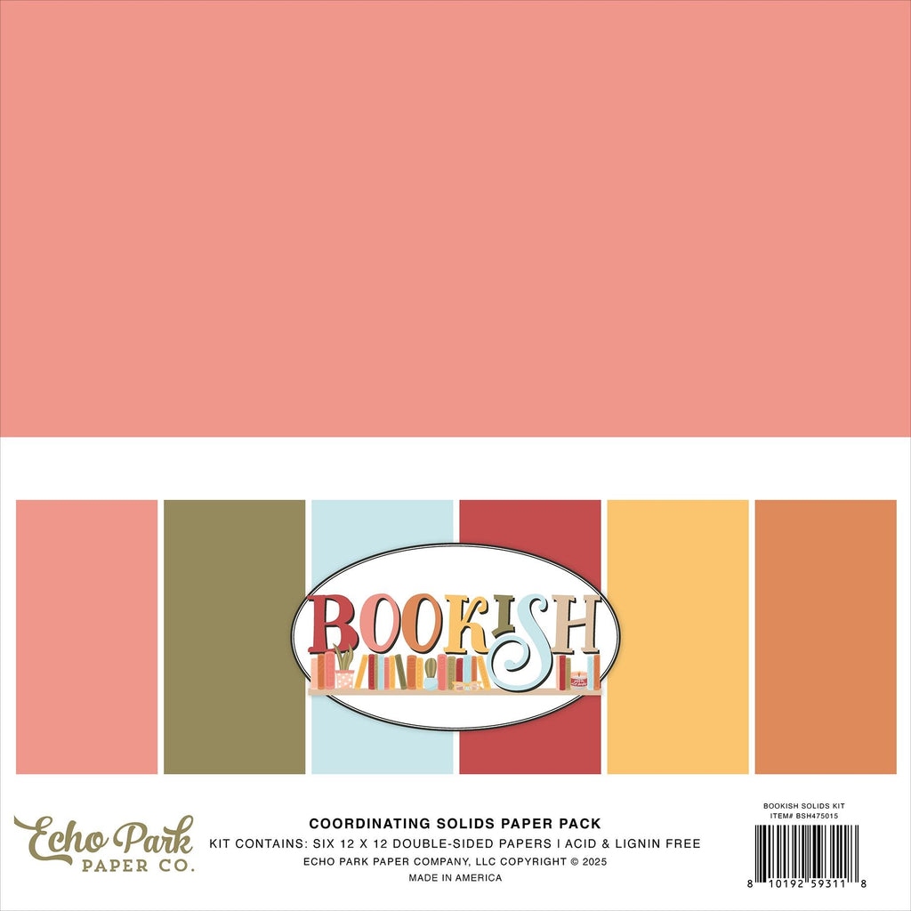 Bookish - Coordinating Solids Pack