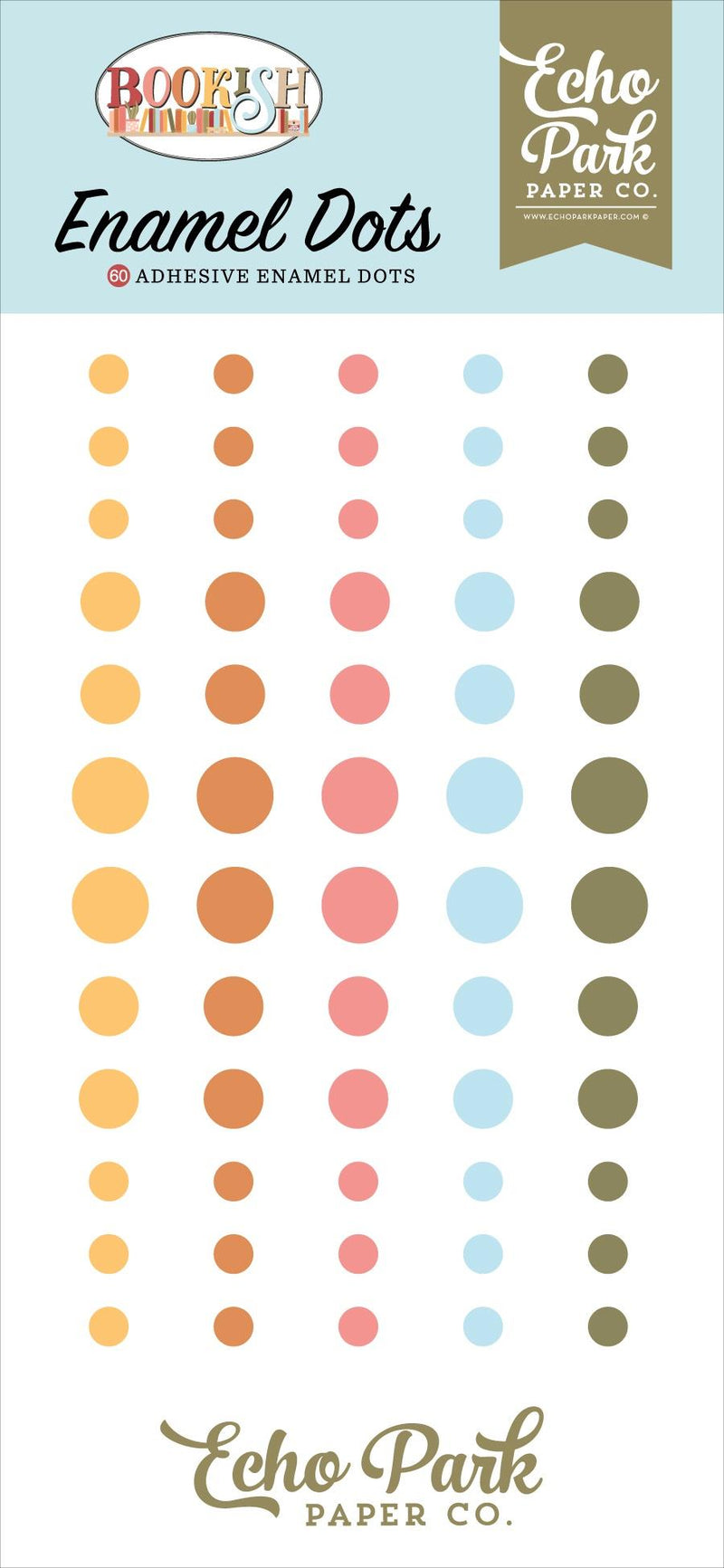 Bookish - Enamel Dots