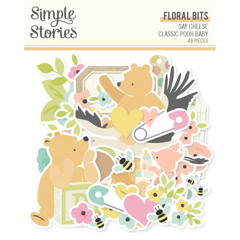 Classic Pooh Baby - Floral Bits