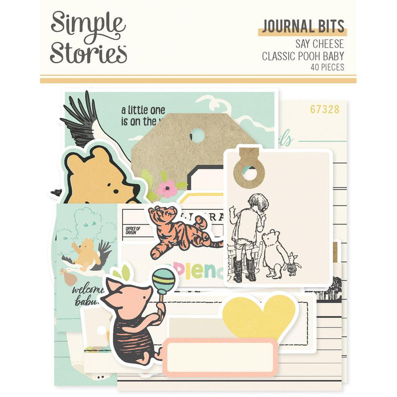 Classic Pooh Baby - Journal Bits