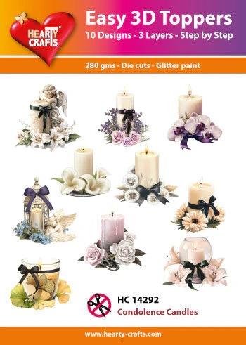Easy 3D Toppers - Condolence Candles