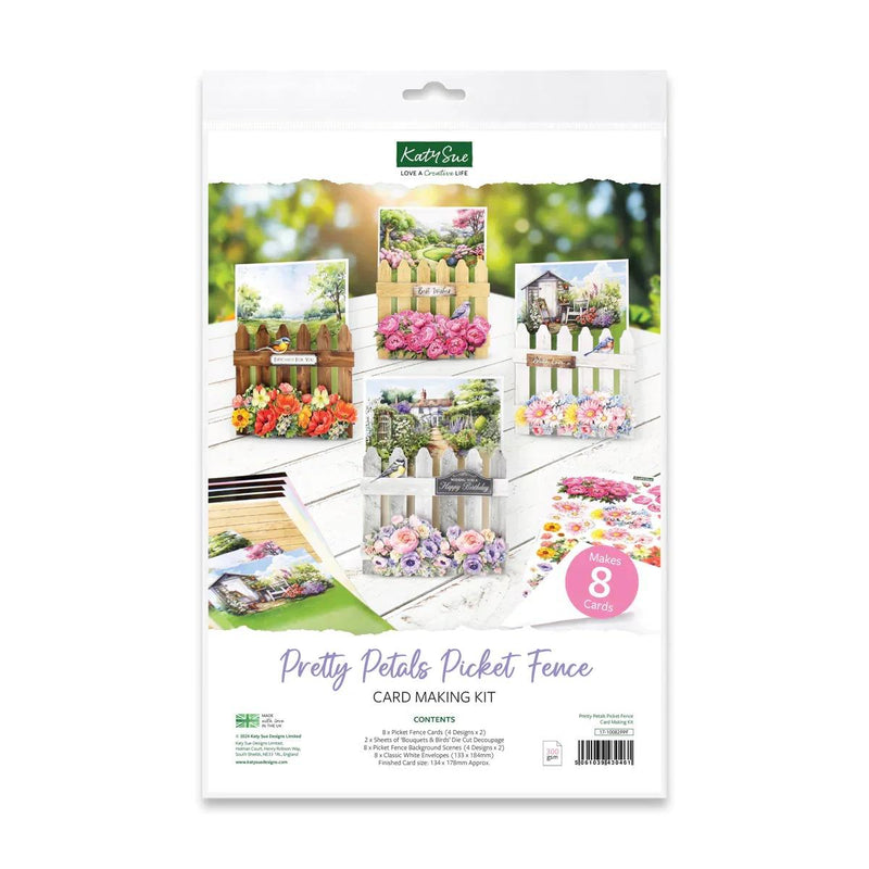 Pretty Petals Picket Fence Card Making Kit