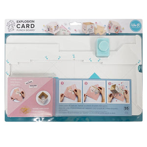 We R Memory Keepers - Explosion Card Punch Board