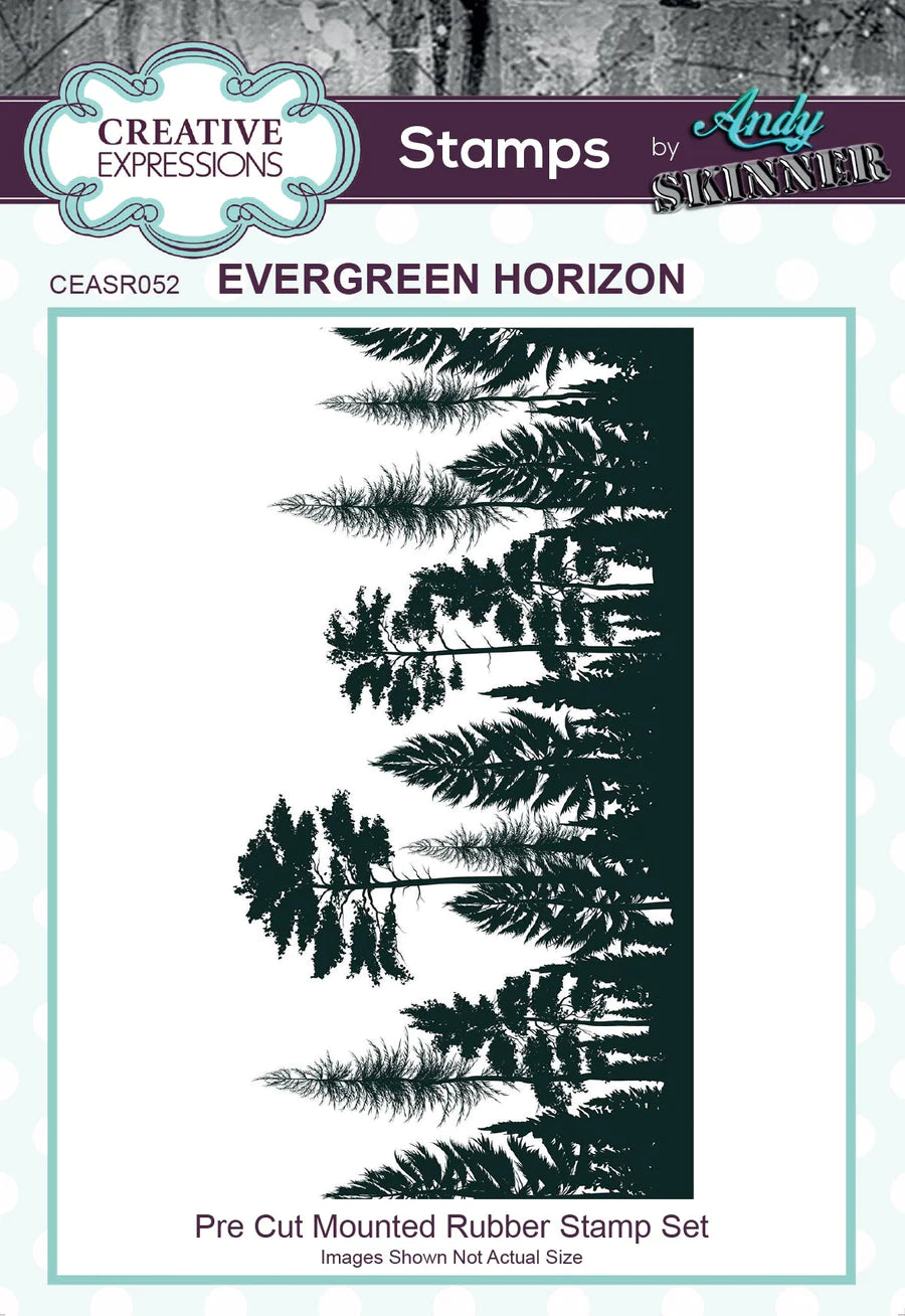 Evergreen Horizon Stamp Set
