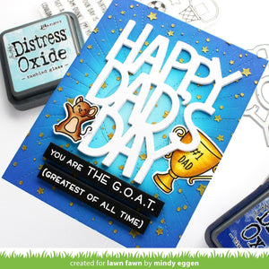 Lawn Fawn Giant Happy Dad's Day Die Set