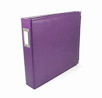 We R Memory Keepers Classic Leather 12 x 12 Album Plum