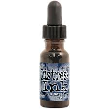 Ranger Tim Holtz Distress Ink Re-Inker Chipped Sapphire