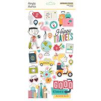 Going Places - Chipboard Stickers