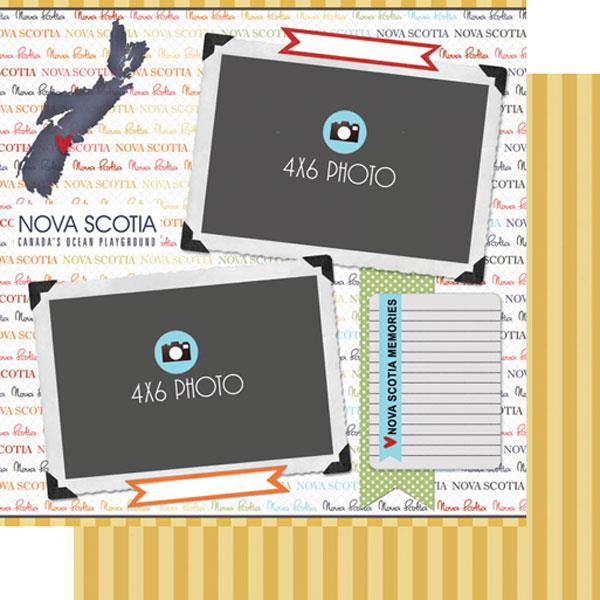 Scrapbook Customs - Nova Scotia DS Quick Page Journal