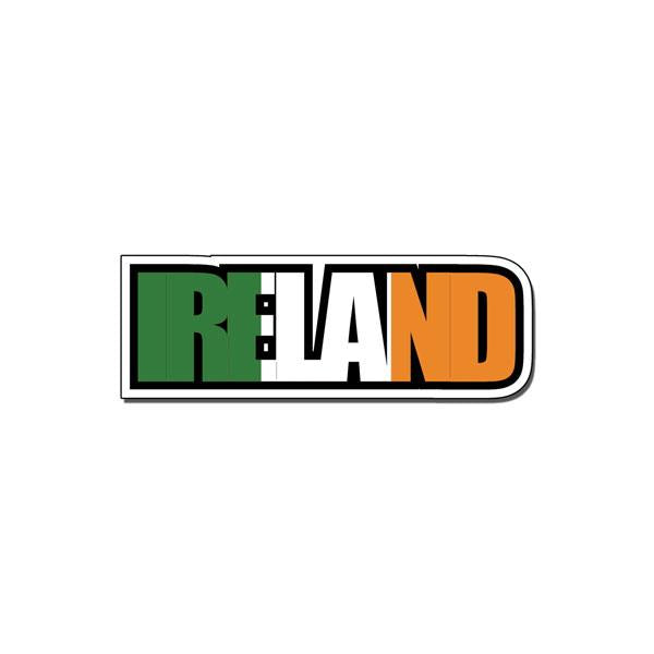 Scrapbook Customs - Ireland Flag Word - D