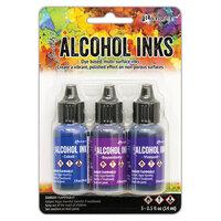 Alcohol Inks - Indigo/Violet
