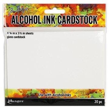 Ranger Tim Holtz - 4 1/4 x 5 1/2 in. Alcohol Ink Cardstock