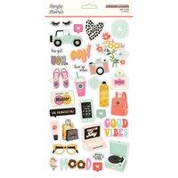 Kate & Ash - Chipboard Stickers