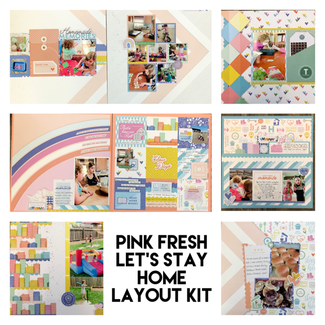 Let's Stay Home - Layout Kit