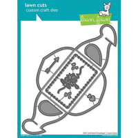 Lawn Fawn - Gift Card Heart Envelope Die