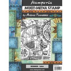 Mixed Media Stamp - Mechanism