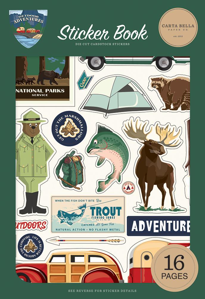 Outdoor Adventures - Sticker Book