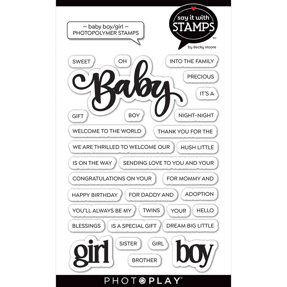 Say It With Stamps - Baby Boy/Girl