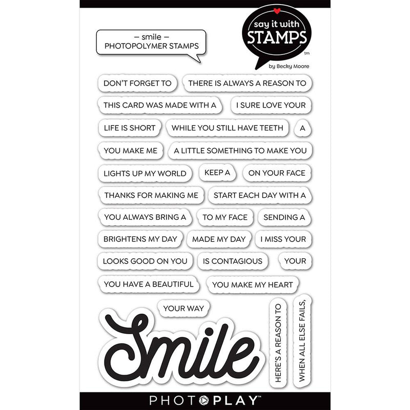 Say It With Stamps - Smile
