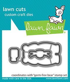 Lawn Fawn - Germ-Free Bear Die