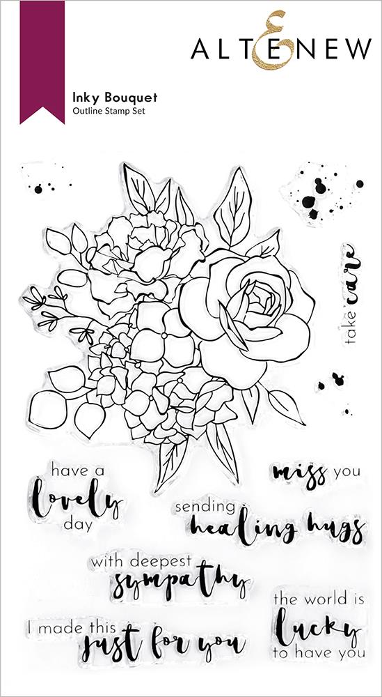 Inky Bouquet Stamp Set