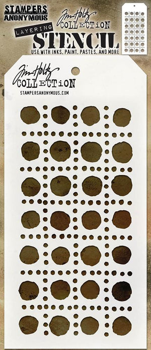 Tim Holtz Collection - Dotted Line Layering Stencil