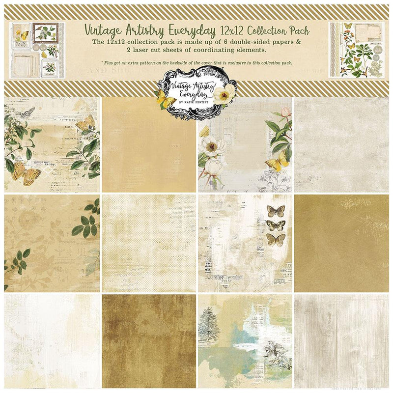 Vintage Artistry Everyday - 12 x 12 Collection Pack