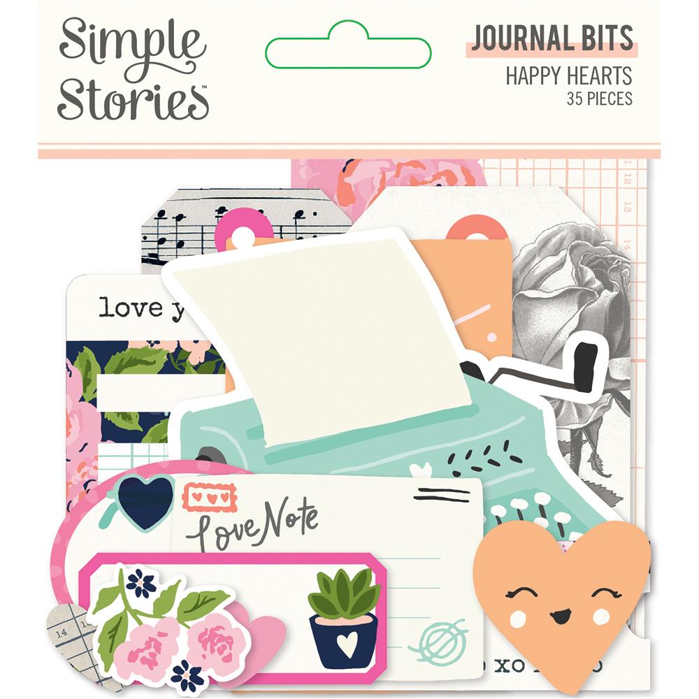Simple Stories Happy Hearts Journal Bits