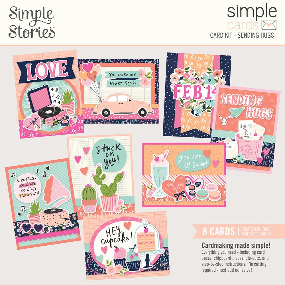 Simple Stories Simple Cards Sending Hugs Card Kit