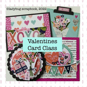 Ladybug Scrapbook Valentines Class 2022