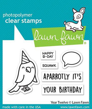 Lawn Fawn - Year Twelve Stamp Set
