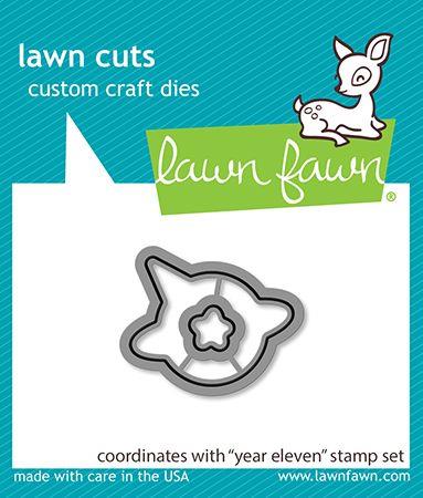 Lawn Fawn Year Eleven Die Set